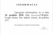 Uwaga! Zmiana czasu pracy 24 grudnia 2018 r. w Urzędzie Gminy Nur